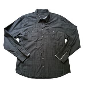 JB Holt the Truman gray button down shirt size XL Mens